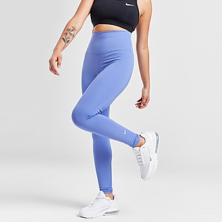 Nike One lange legging met hoge taille en splitjes in de zoom voor dames.  Nike NL