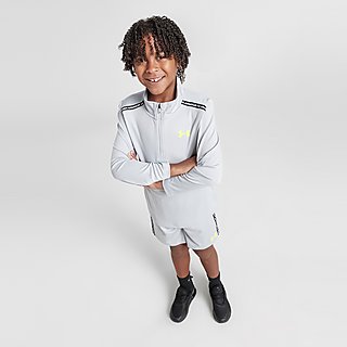 Under Armour Tape 1/4 Zip Top/Shorts Set Children