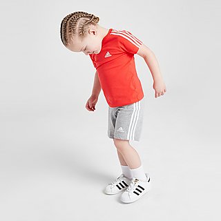 adidas Badge of Sport Logo T-Shirt/Shorts Set Infant