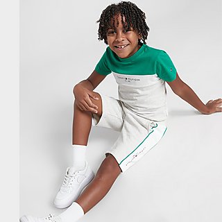 Tommy Hilfiger Colour Block T-Shirt/Shorts Set Children