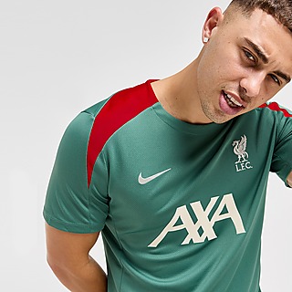 Nike Dri-FIT knit voetbaltop met korte mouwen voor heren Liverpool FC Strike