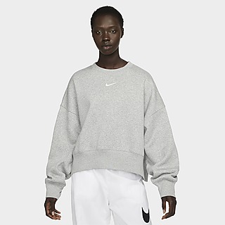Nike Extra oversized sweatshirt met ronde hals voor dames Sportswear Phoenix Fleece