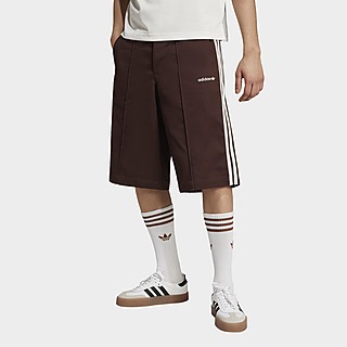 adidas '80s Loose Buttoned 3-Stripes 11-inch Bermuda Short