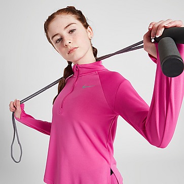 Nike Hardlooptop met lange mouwen voor meisjes Dri-FIT
