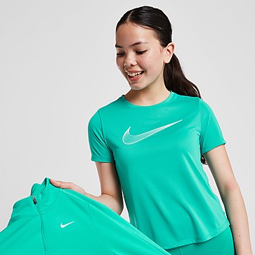 Nike Nike Dri-FIT One Trainingstop met korte mouwen voor meisjes