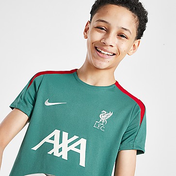 Nike Dri-FIT knit voetbaltop met korte mouwen voor kids Liverpool FC Strike