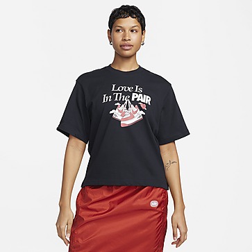 Nike T-shirt met recht design voor dames Sportswear