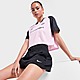 Zwart Nike Damesshorts met ruimvallende pasvorm en hoge taille Sportswear Phoenix Fleece