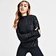 Zwart/Grijs Nike Nike Trail Dri-FIT tussenlaagtrailtop met korte rits voor dames