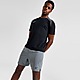 Grijs/Zwart/Zwart Nike Dri-FIT niet-gevoerde fitnessshorts voor heren (18 cm) Flex Rep 4.0