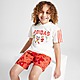 Wit/Rood adidas Mickey Mouse T-Shirt/Shorts Set Children