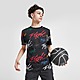 Zwart Jordan Flight All Over Print T-Shirt Junior