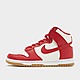Bruin/Wit/Rood Nike Dunk High Dames