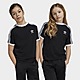 Zwart/Wit adidas 3-Stripes T-shirt Kids