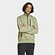 Groen adidas City Escape Fleece Sweatshirt met Halflange Rits