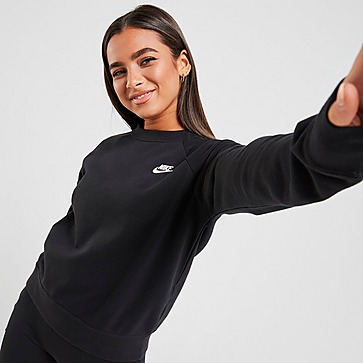 Nike Fleecetop met ronde hals voor dames Sportswear Essential