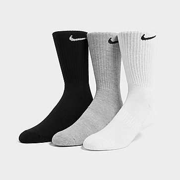 Nike 3-Pack Cushioned Crew Sokken