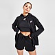 Zwart/Wit/Wit Nike Essential Full Zip Hoodie Dames