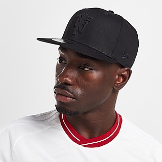 New Era Manchester United Black On Black Snapback Pet