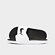 Wit/Zwart/Zwart Nike Kawa Slippers Kinderen