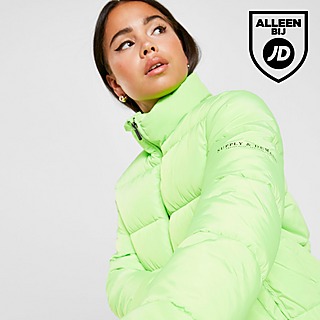 Supply & Demand Logo Puffer Jacket Dames