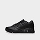 Zwart/Zwart/Wit/Zwart Nike Air Max 90 Leather Sneakers Kinderen