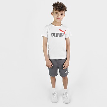 Puma Essential Logo T-Shirt/Shorts Set Kinderen
