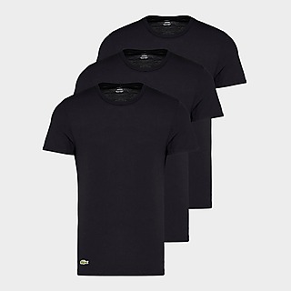 Lacoste 3 Pack Lounge T-Shirts Heren