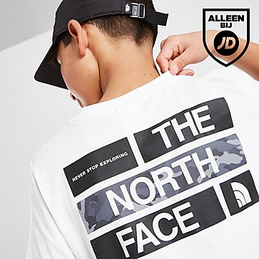 The North Face Back Hit Camo Box T-Shirt Junior