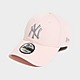 Roze New Era MLB New York Yankees 9FORTY Cap