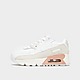 Wit Nike Air Max 90 Leather Sneakers Kinderen