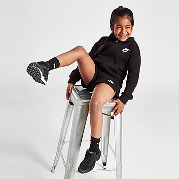 Nike Girls' Club Full Zip Hoodie/Shorts Set Children