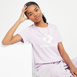 Converse Star Chevron Short Sleeve T-Shirt Dames