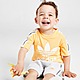 Oranje adidas Originals Tape T-Shirt/Shorts Set Infant