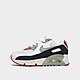 Rood/Wit/Grijs Nike Air Max 90 Leather Sneakers Kinderen