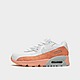 Wit Nike Air Max 90 Leather Sneakers Kinderen