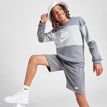 Nike Futura Crew Sweatshirt & Shorts Set Junior