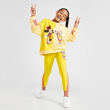 adidas Girls' Disney Graphic Crew Sweatshirt Children