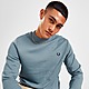 Blauw Fred Perry Twin Tipped Crew Sweater Heren