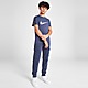 Blauw Nike Repeat Tape T-Shirt Junior