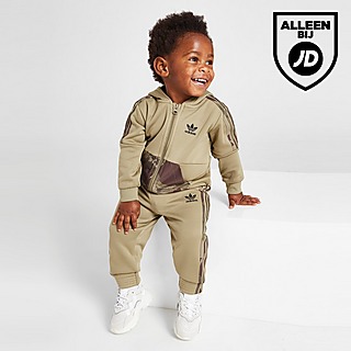 adidas Originals Camo Poly Full Zip Hooded Tracksuit Infant