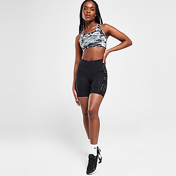 Nike Nike Air hardloopshorts met halfhoge taille en print voor dames (18 cm)