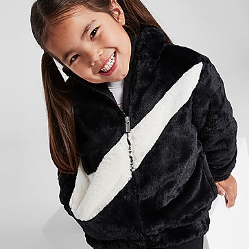Nike Swoosh Faux Fur Jacket Children