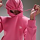 Roze adidas Originals Trefoil Essential Fleece Hoodie
