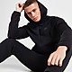 Zwart/Zwart Nike Hoodie met rits voor heren Sportswear Tech Fleece Windrunner