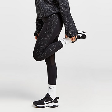 Nike Nike Fast 7/8-legging met print, halfhoge taille en zakken voor dames