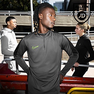 Nike Dri-FIT voetbaltop met halflange rits voor heren Academy