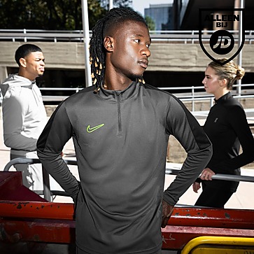 Nike Nike Academy Dri-FIT voetbaltop met halflange rits voor heren