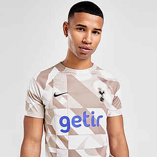 Nike Dri-FIT warming-uptop met korte mouwen voor heren Tottenham Hotspur Academy Pro Derde