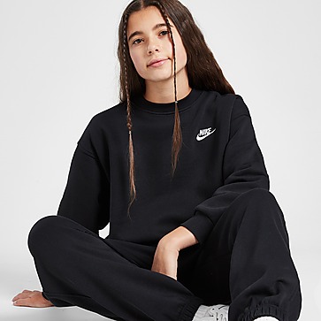 Nike Oversized sweatshirt voor meisjes Sportswear Club Fleece